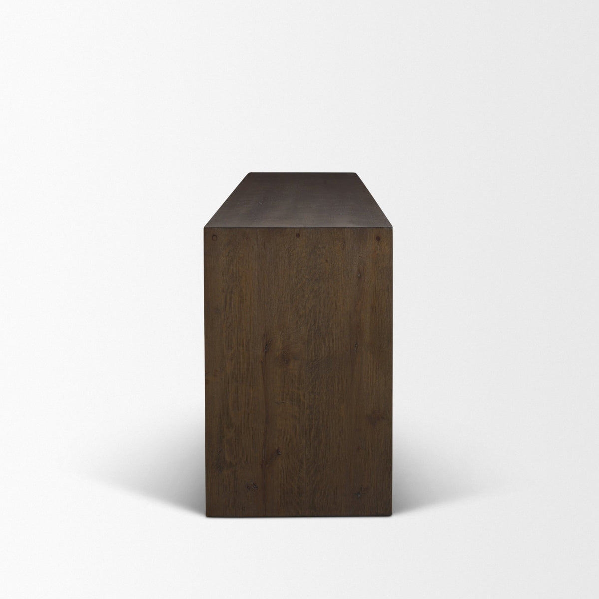 Belford 72" Light Brown Oak Wood Console Table-Console Tables-DECOROLALA