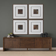 Belford Dark Brown Oak Wood Media Console-Media Consoles-DECOROLALA