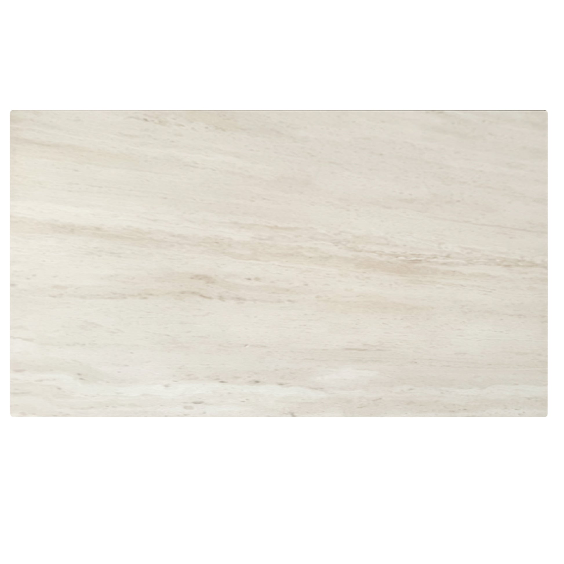 Bellaro Sintered Stone Extension Dining Table - Travertine/Cream-DECOROLALA