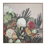 Belleza 40" H x 40" W Canvas Art, Green-Canvas Prints-DECOROLALA