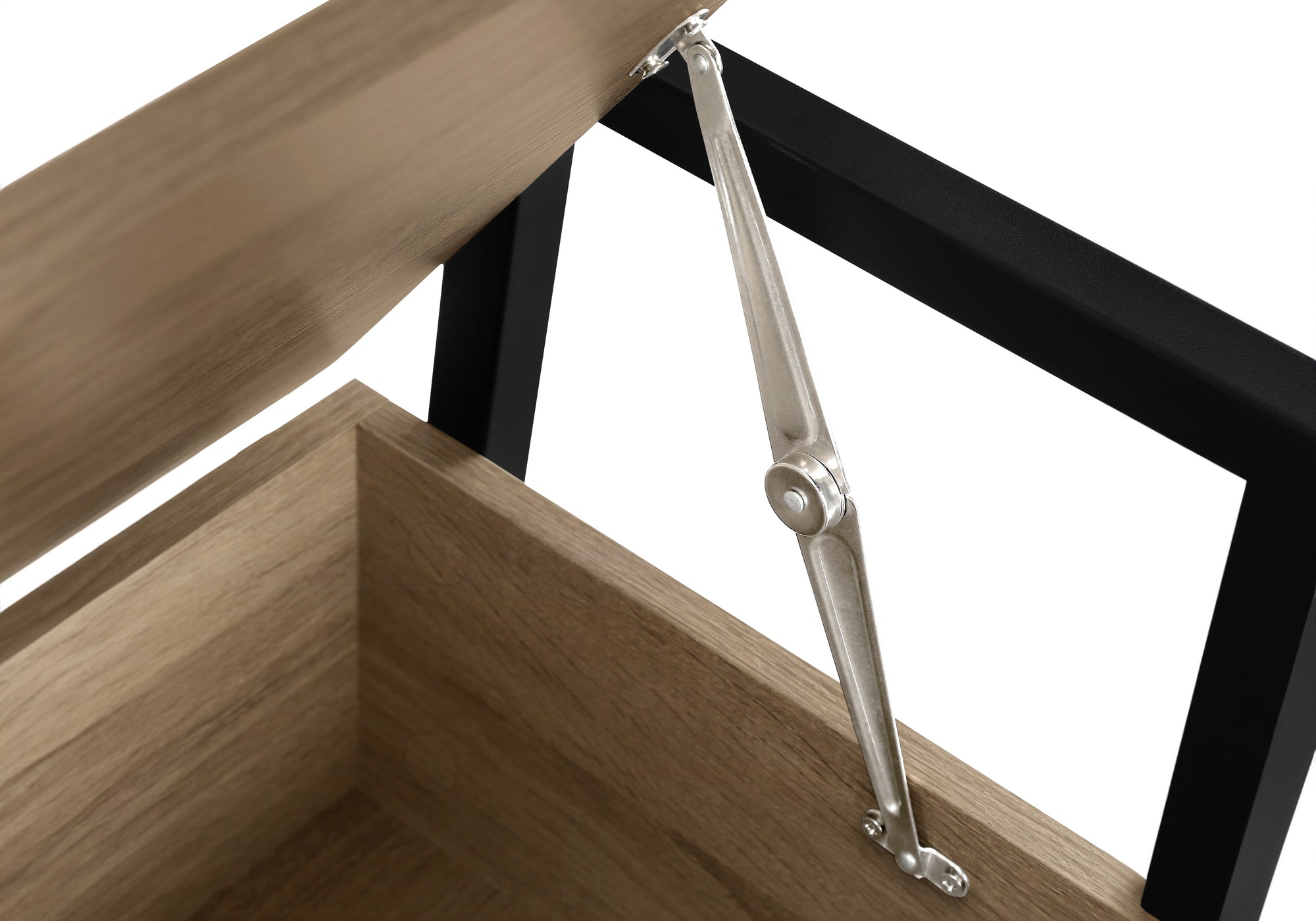 Bench - 42"L / Grey Storage / Black Metal-Benches-DECOROLALA