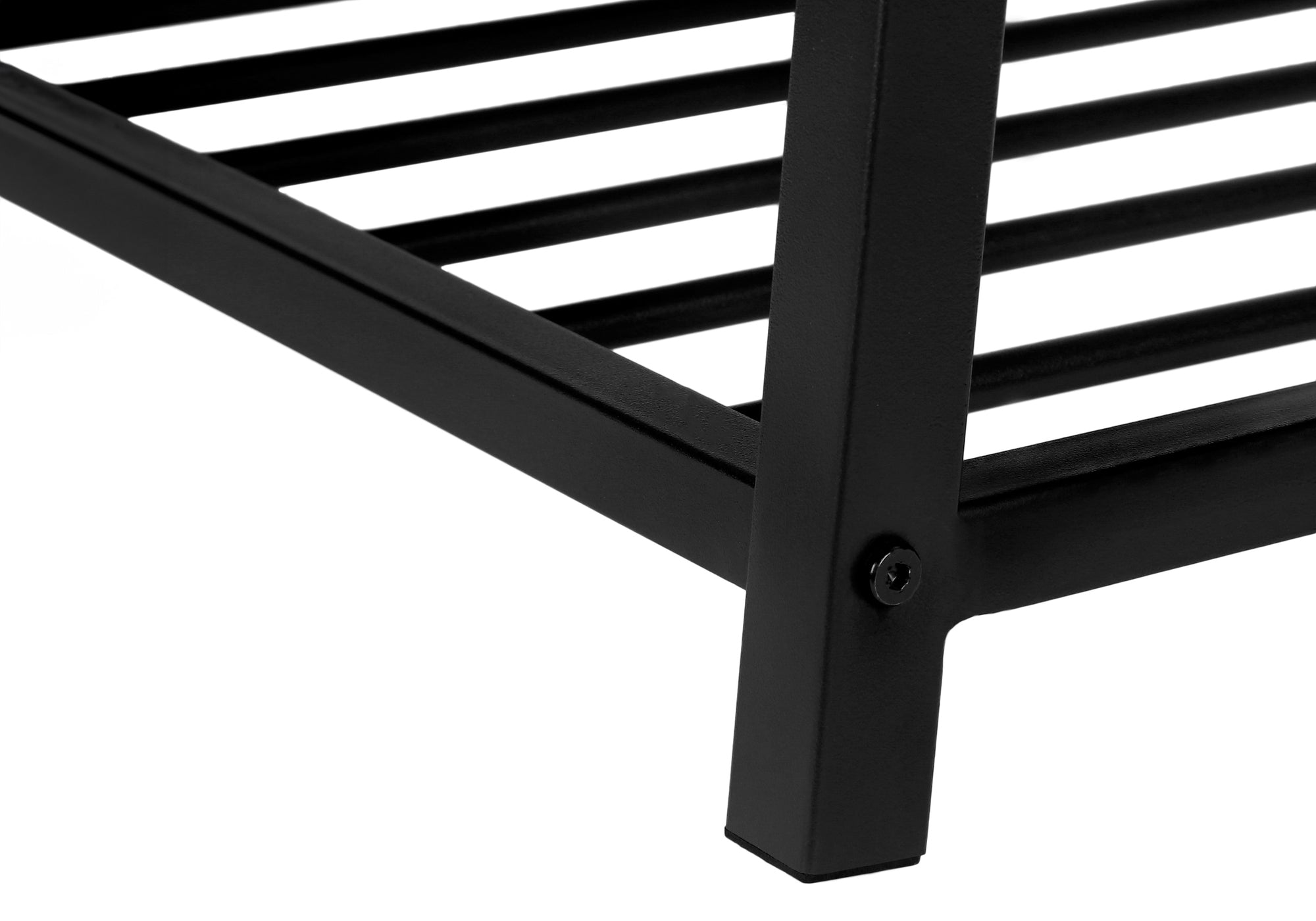 Bench - 42"L / Grey Storage / Black Metal-Benches-DECOROLALA