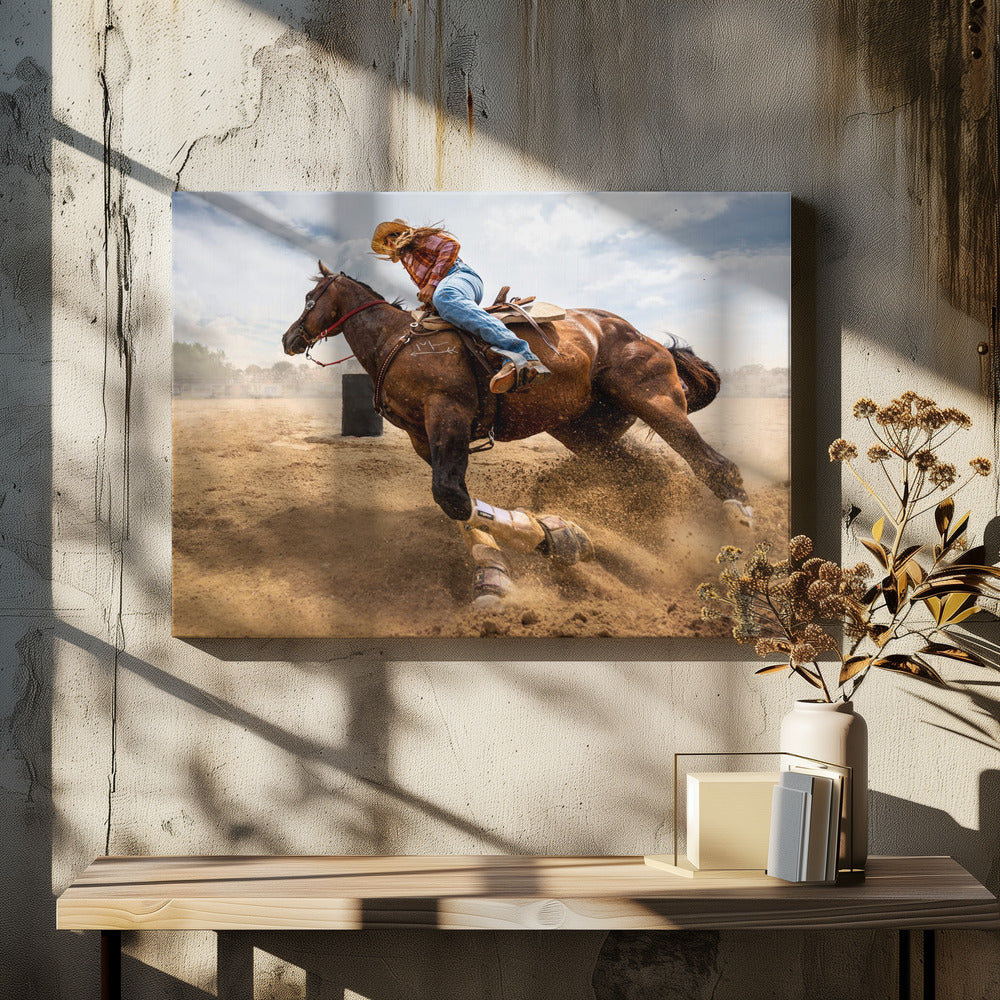 Bending Horse-Canvas Print-DECOROLALA