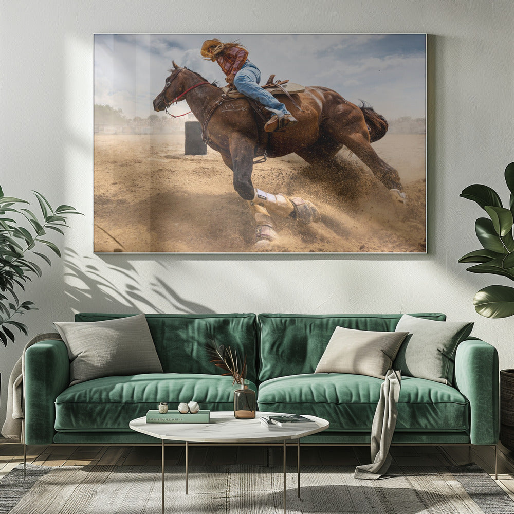 Bending Horse-Canvas Print-DECOROLALA