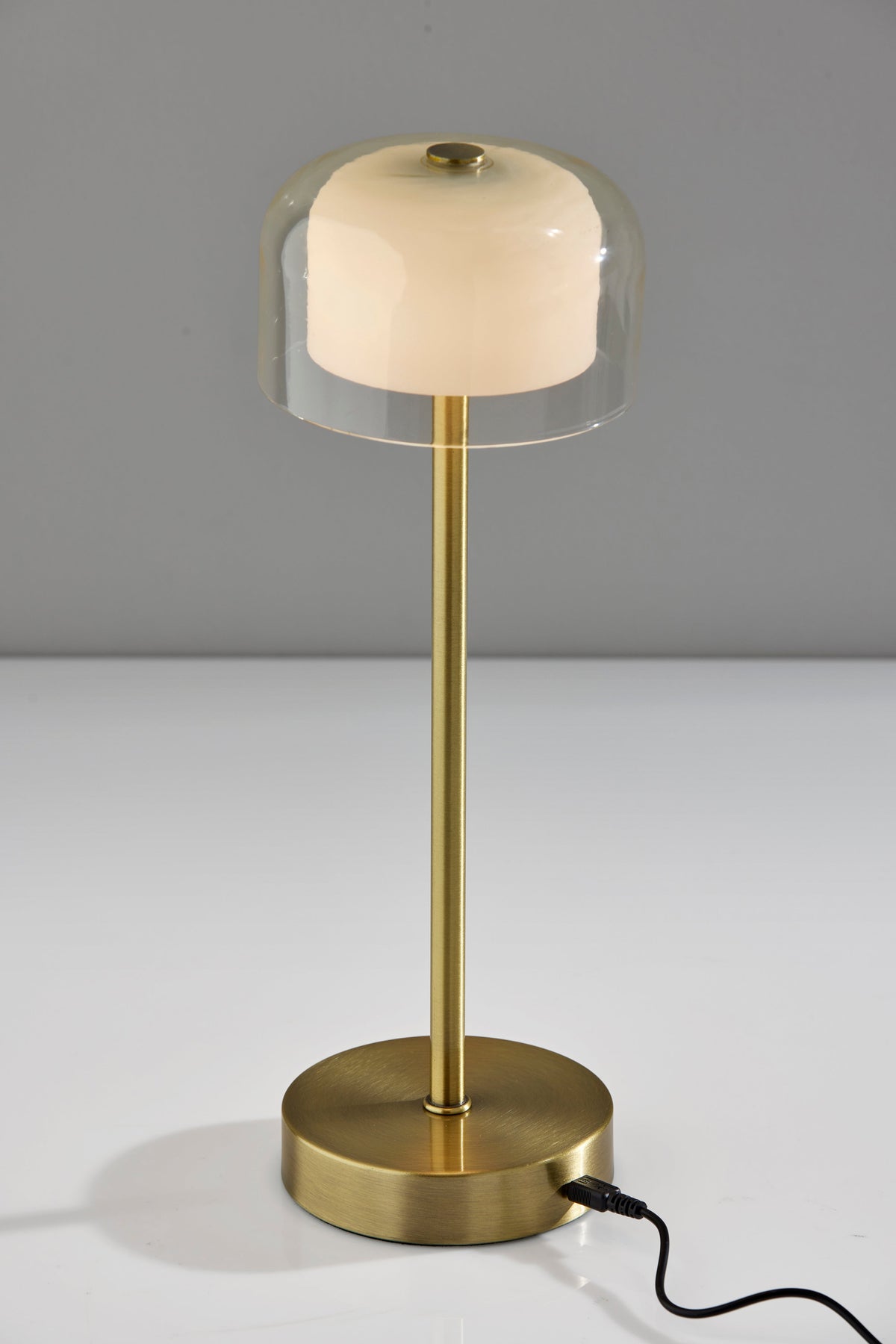 Benji Cordless LED Table Lamp - Antique Brass-Lighting-DECOROLALA