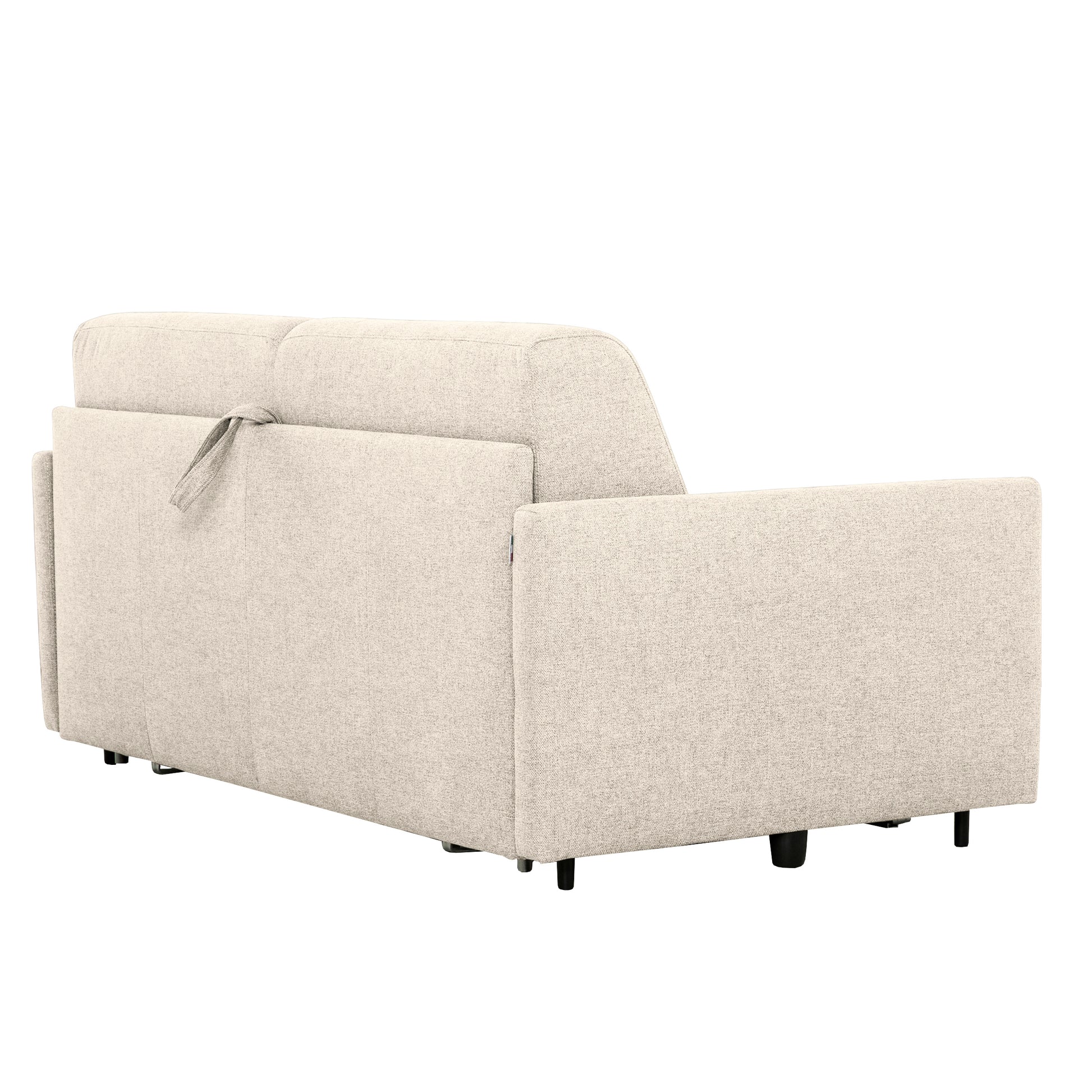 Bennett 70 in. Full Sofa Bed with Memory Foam Mattress - Beige-Living Room-DECOROLALA
