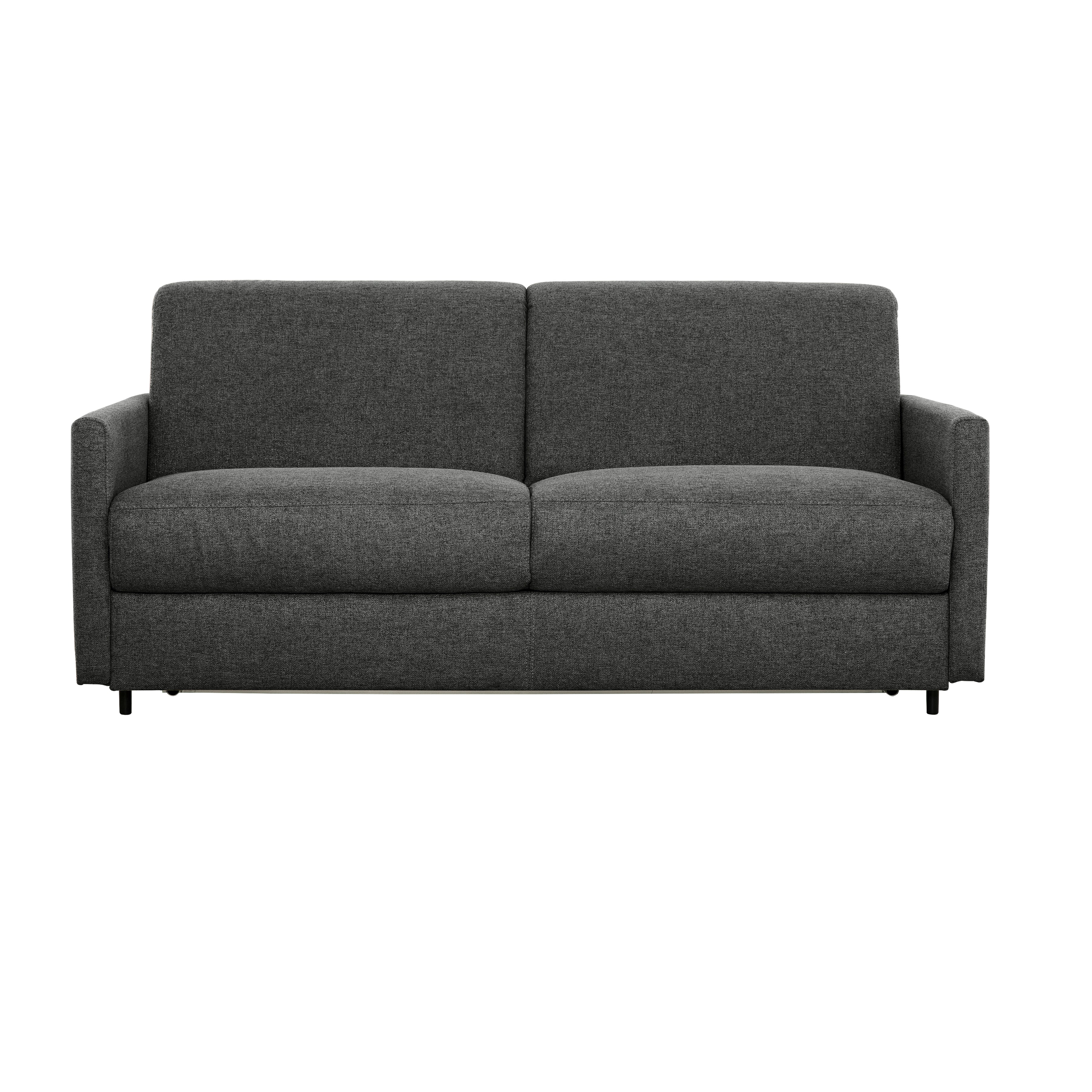 Bennett 70 in. Full Sofa Bed with Memory Foam Mattress - Graphite-Living Room-DECOROLALA