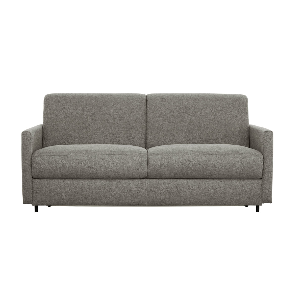 Bennett 70 in. Full Sofa Bed with Memory Foam Mattress - Stone-Living Room-DECOROLALA