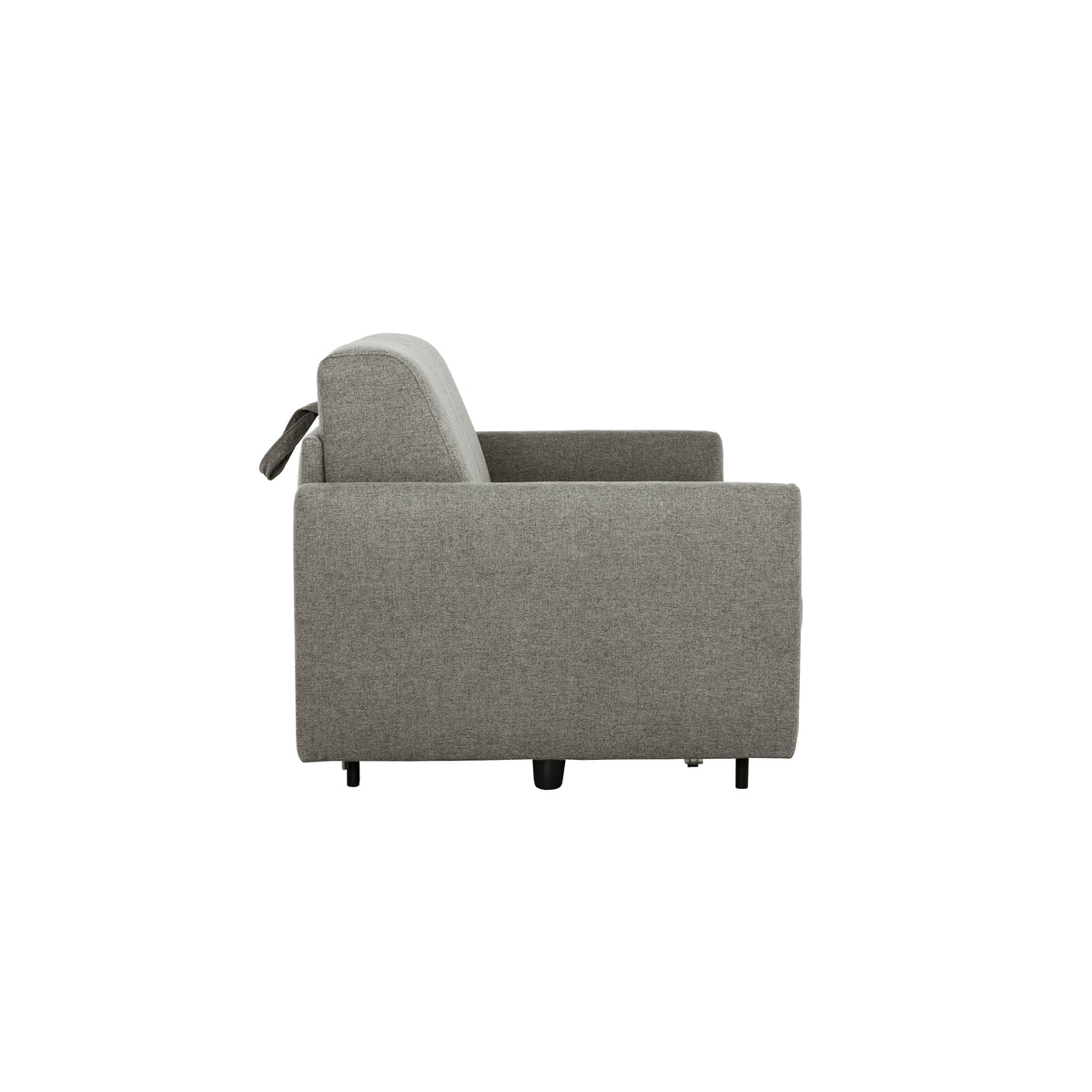 Bennett 70 in. Full Sofa Bed with Memory Foam Mattress - Stone-Living Room-DECOROLALA
