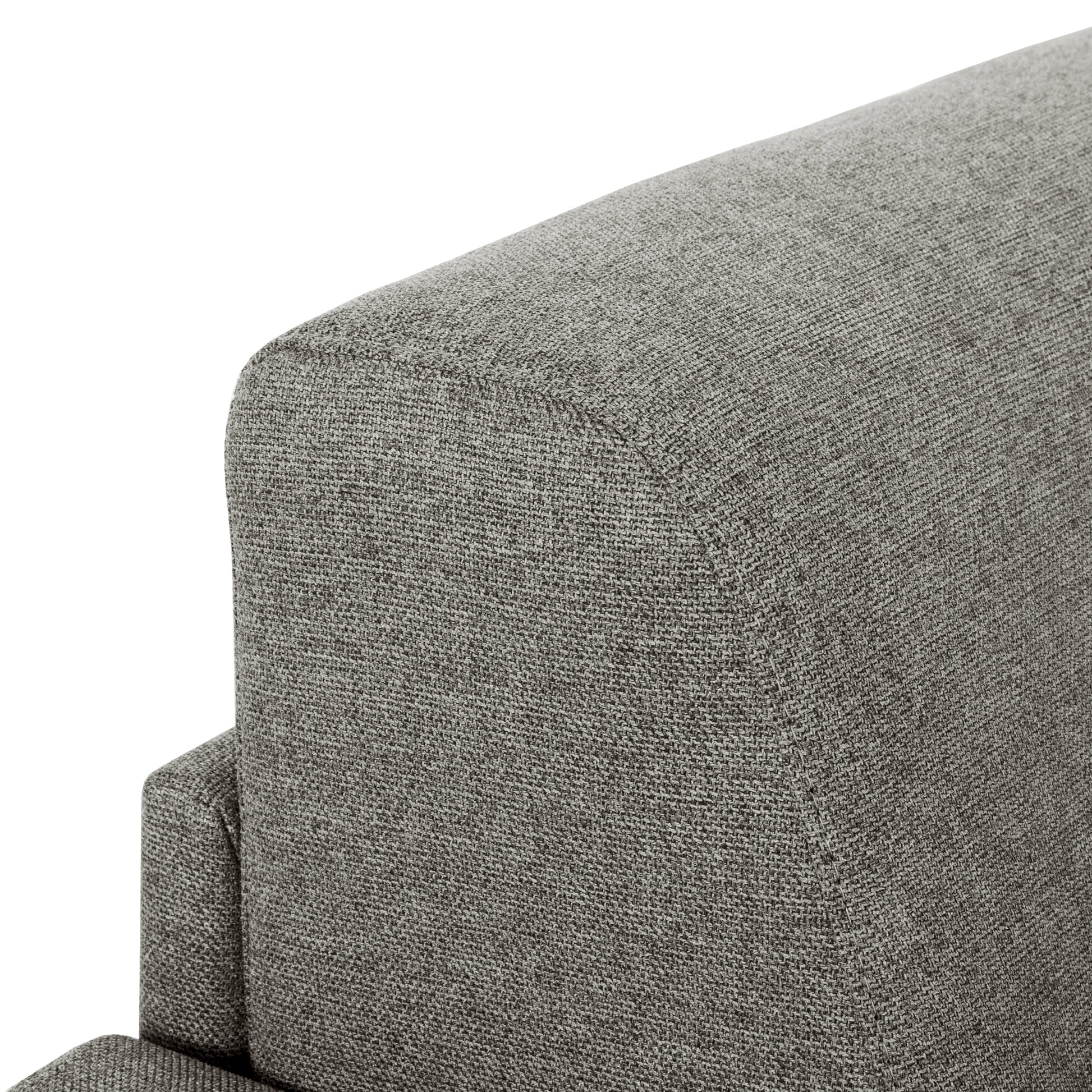 Bennett 70 in. Full Sofa Bed with Memory Foam Mattress - Stone-Living Room-DECOROLALA