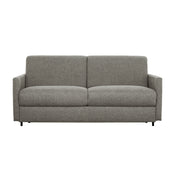 Bennett 70 in. Full Sofa Bed with Memory Foam Mattress - Stone-Living Room-DECOROLALA