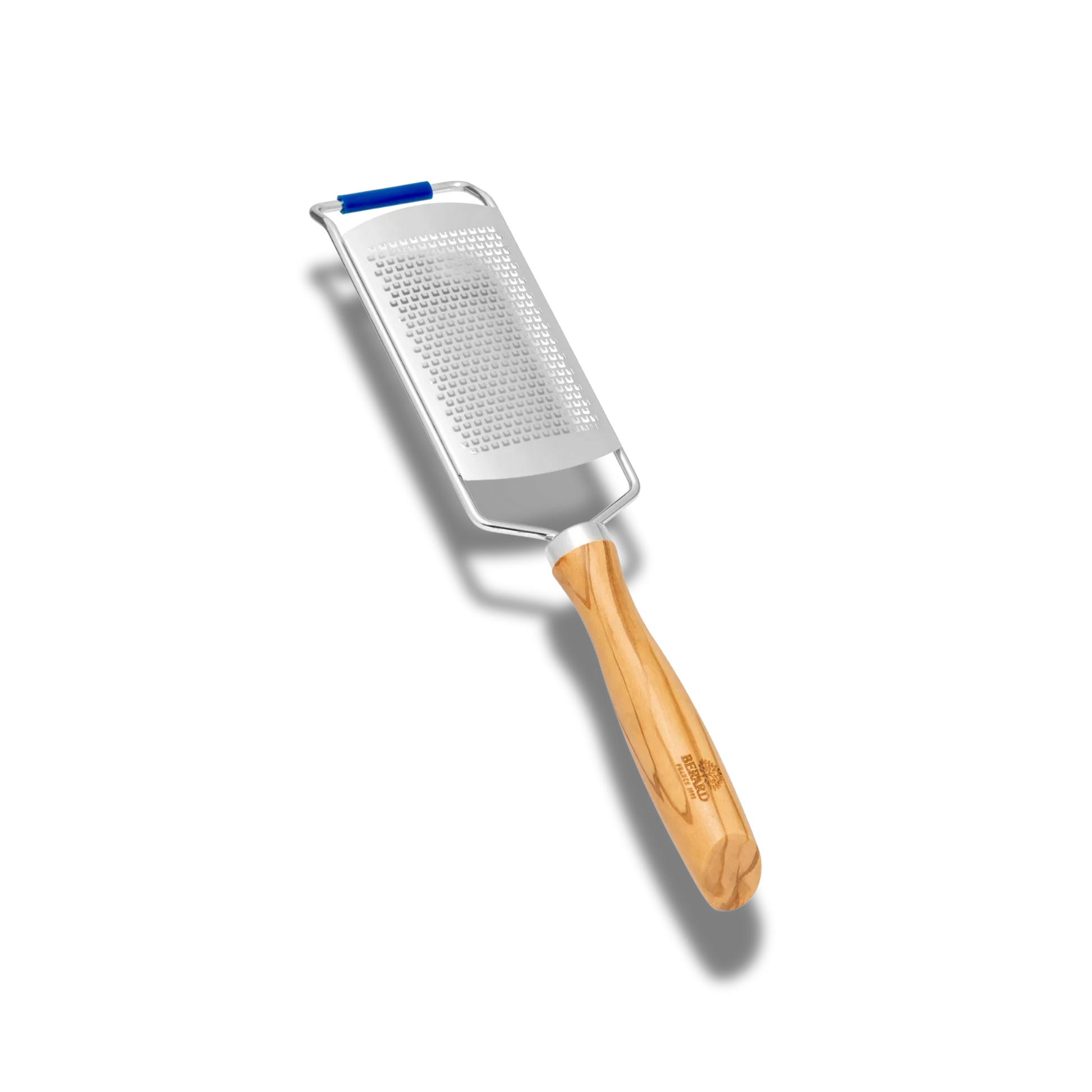 Berard Olivewood Handle Zester Grater – Fine Blade, FSC Certified, France-Kitchen Tools-DECOROLALA