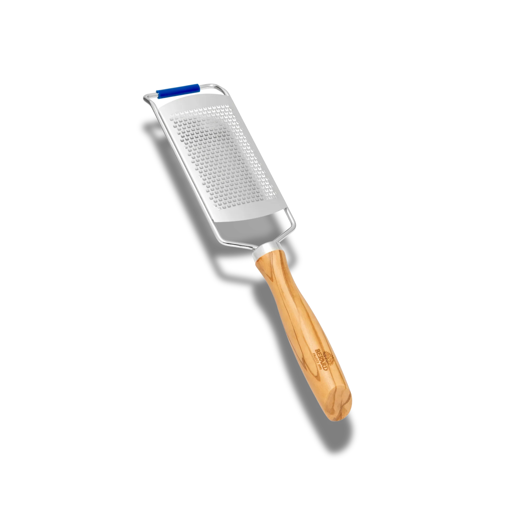 Berard Olivewood Handle Zester Grater – Fine Blade, FSC Certified, France-Kitchen Tools-DECOROLALA