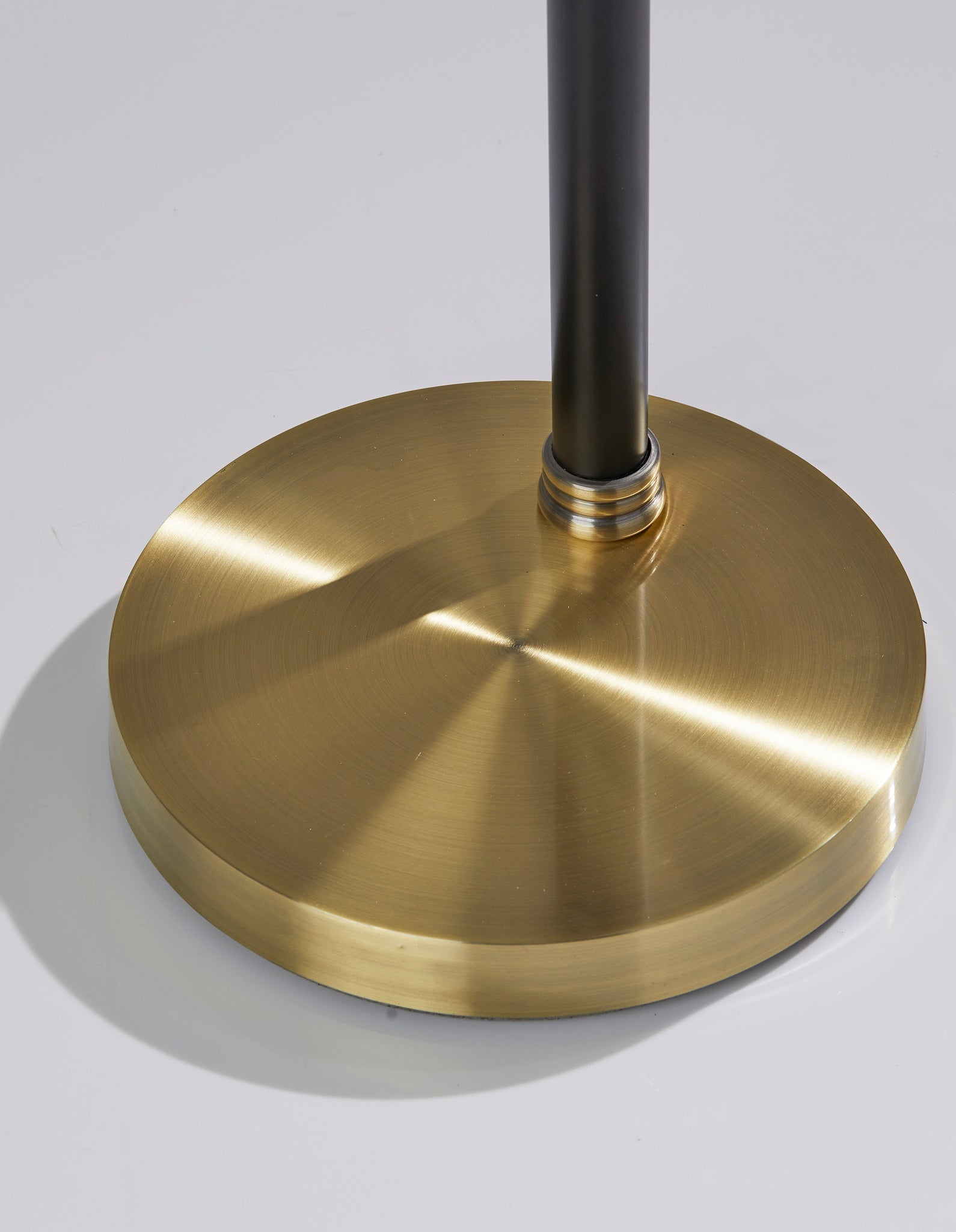 Bergen 3-Arm Arc Lamp - Black Brass 82"-Lighting-DECOROLALA
