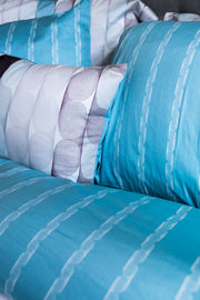 Bermuda Queen Size Printed Reversible Cotton 6pc Duvet Cover Set-Bedding-DECOROLALA