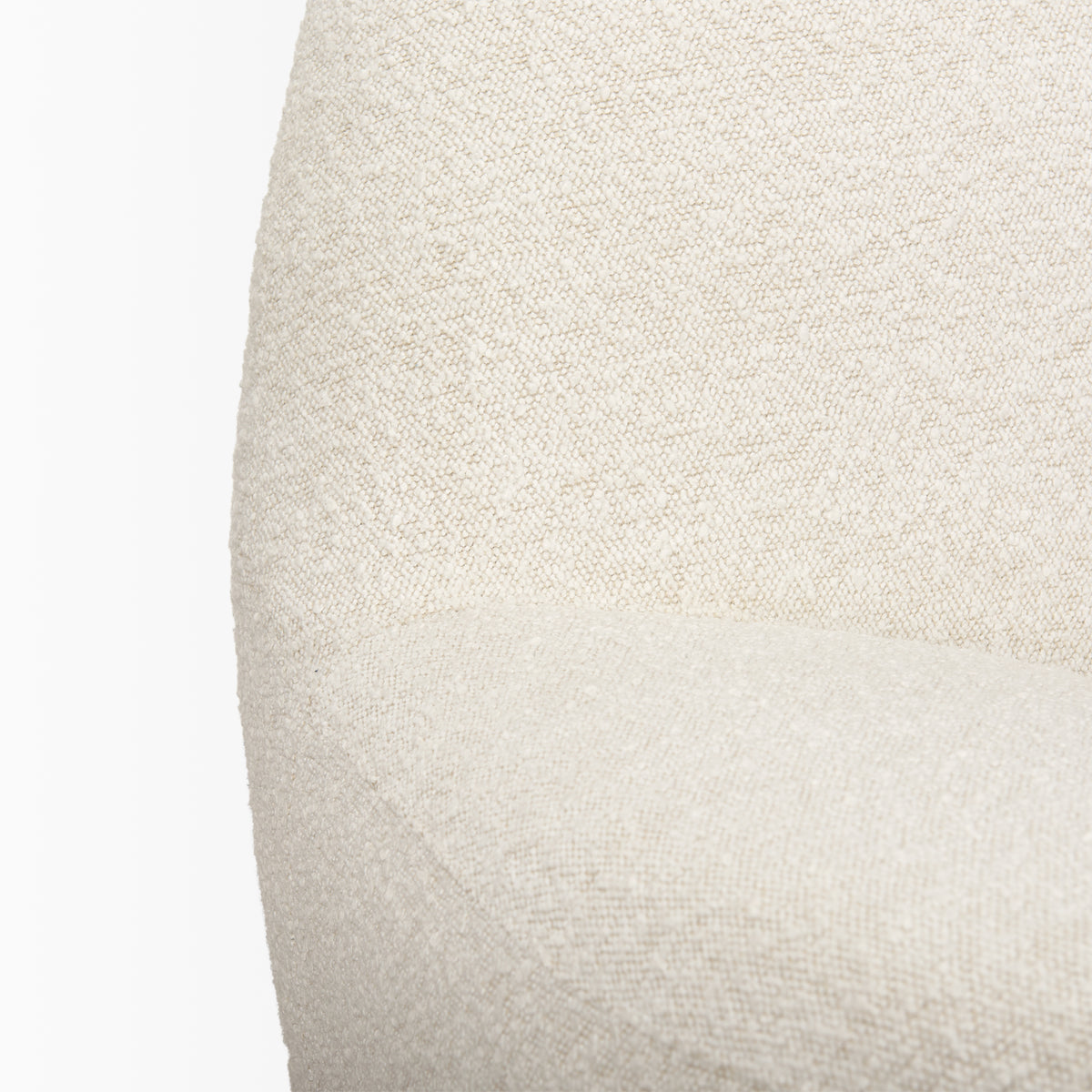 Beverly Chenille Accent Chair - Beige-Accent Chairs-DECOROLALA