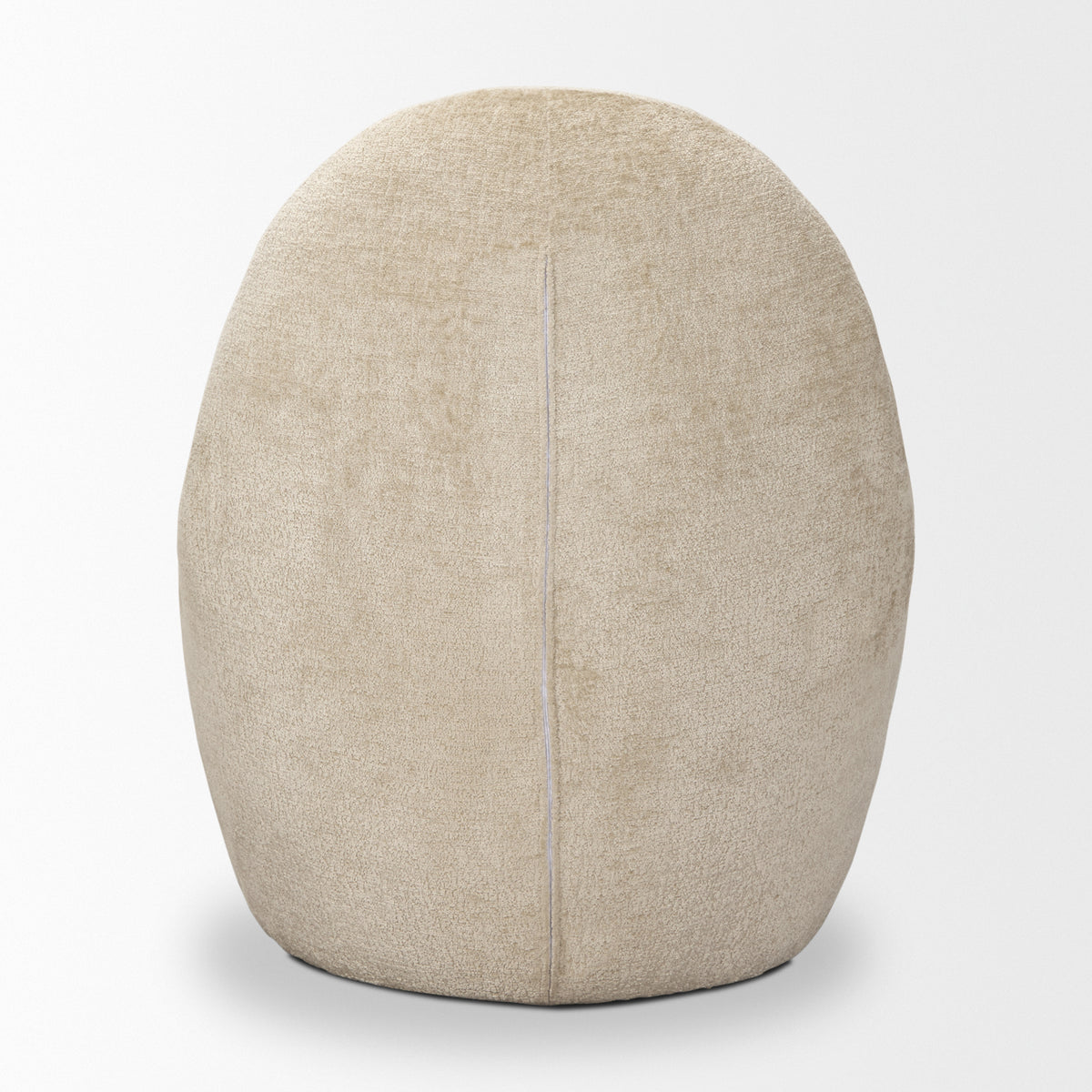 Beverly Chenille Accent Chair - Beige-Accent Chairs-DECOROLALA
