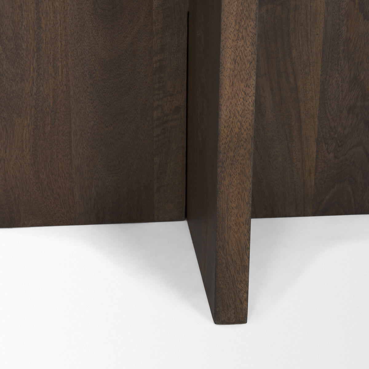 Bianca Wood and Marble Accent Table-Accent Tables-DECOROLALA