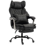 Big and Tall Executive Office Chair 400 lbs - Black-Office Products > Office Furniture > Office Chairs > Executive & Manager Chairs-DECOROLALA