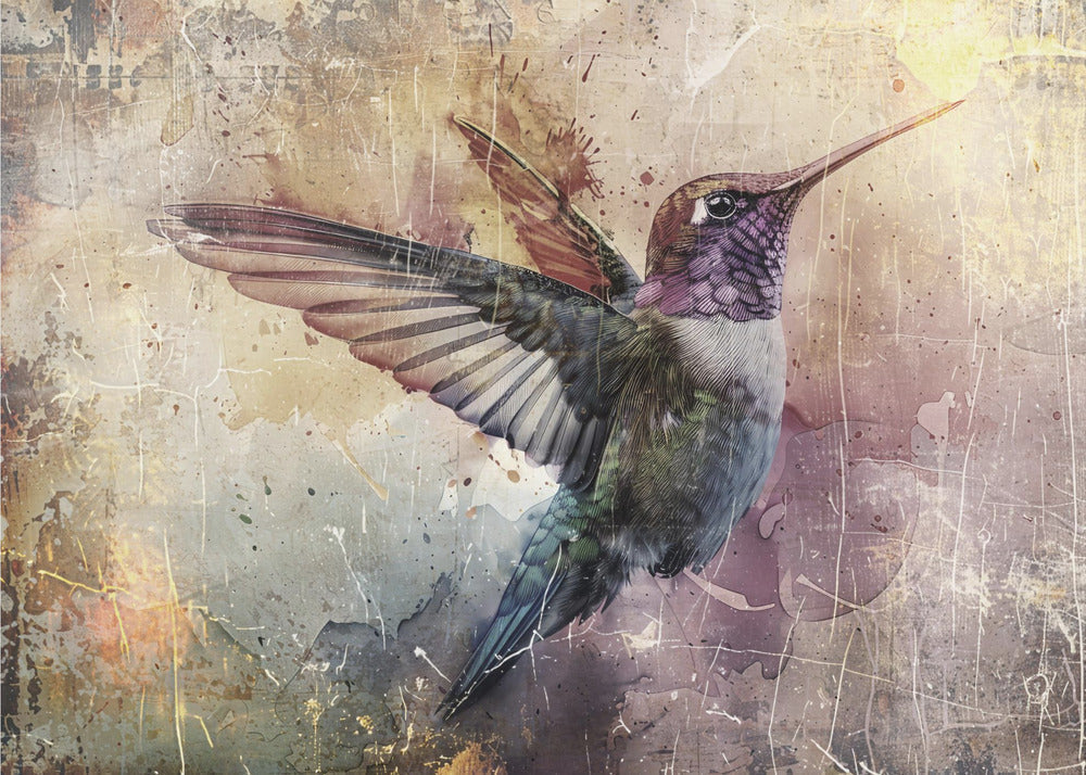 Bird Birds Animal Vintage Art Illustration 11-canvas-DECOROLALA
