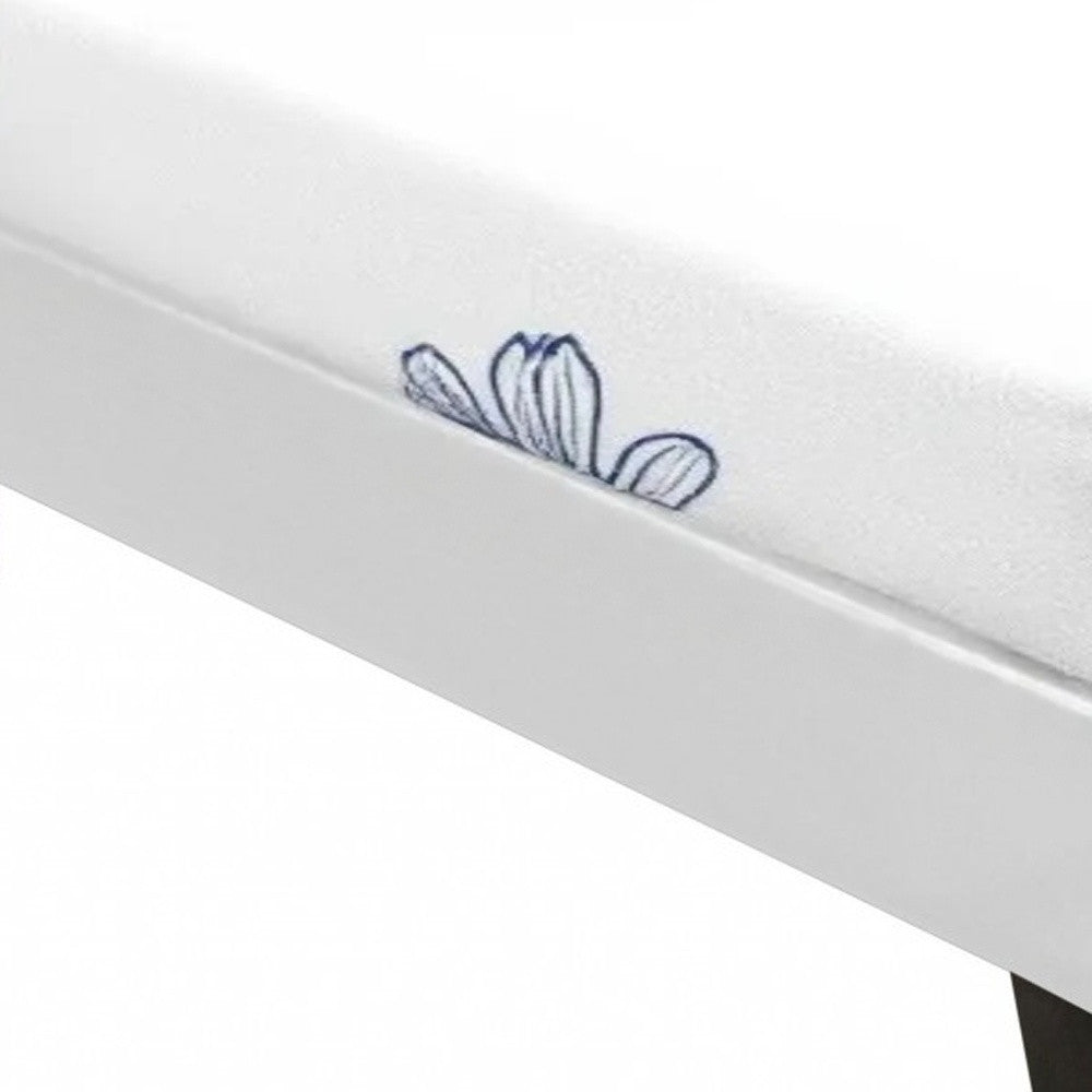 Black Faux Leather Queen Bed Frame-Standard Beds-DECOROLALA