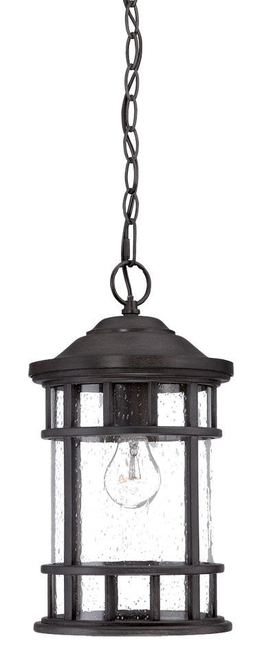 Black Lantern Seeded Metal Dimmable Chandelier With Clear Shades-Chandeliers-DECOROLALA