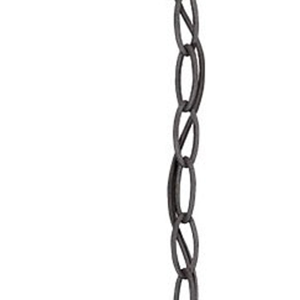 Black Lantern Seeded Metal Dimmable Chandelier With Clear Shades-Chandeliers-DECOROLALA