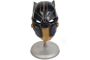 Black Panther Helmet Sculpture-Sculptures-DECOROLALA