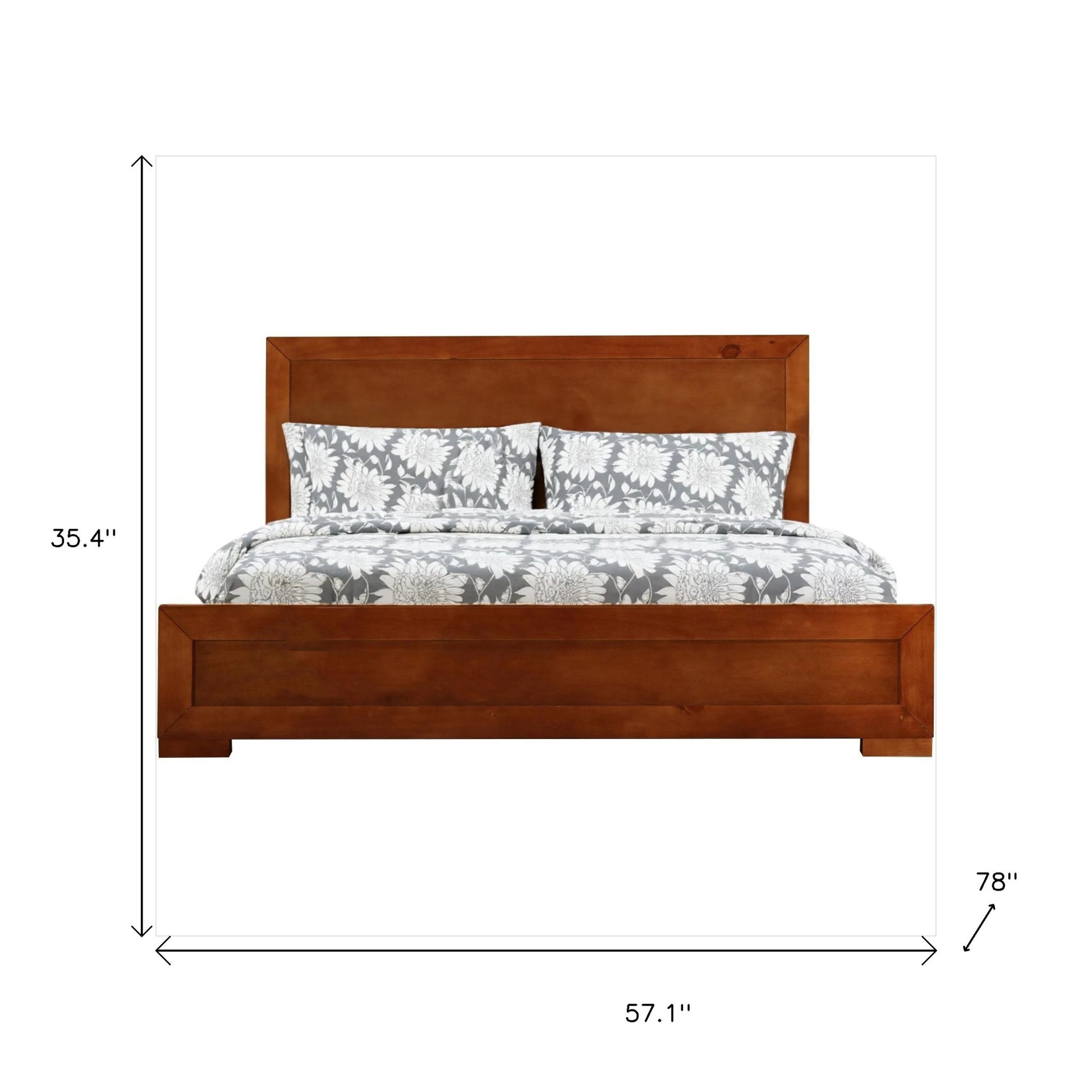 Black Wood Twin Platform Bed-Standard Beds-DECOROLALA