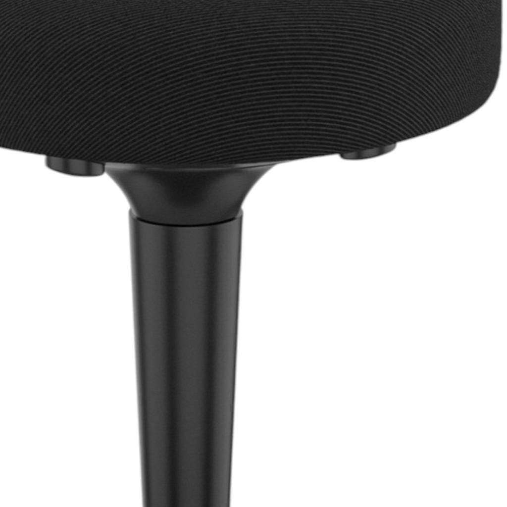 Black and Gray Adjustable Height Swivel Office Chair-Office Chairs-DECOROLALA