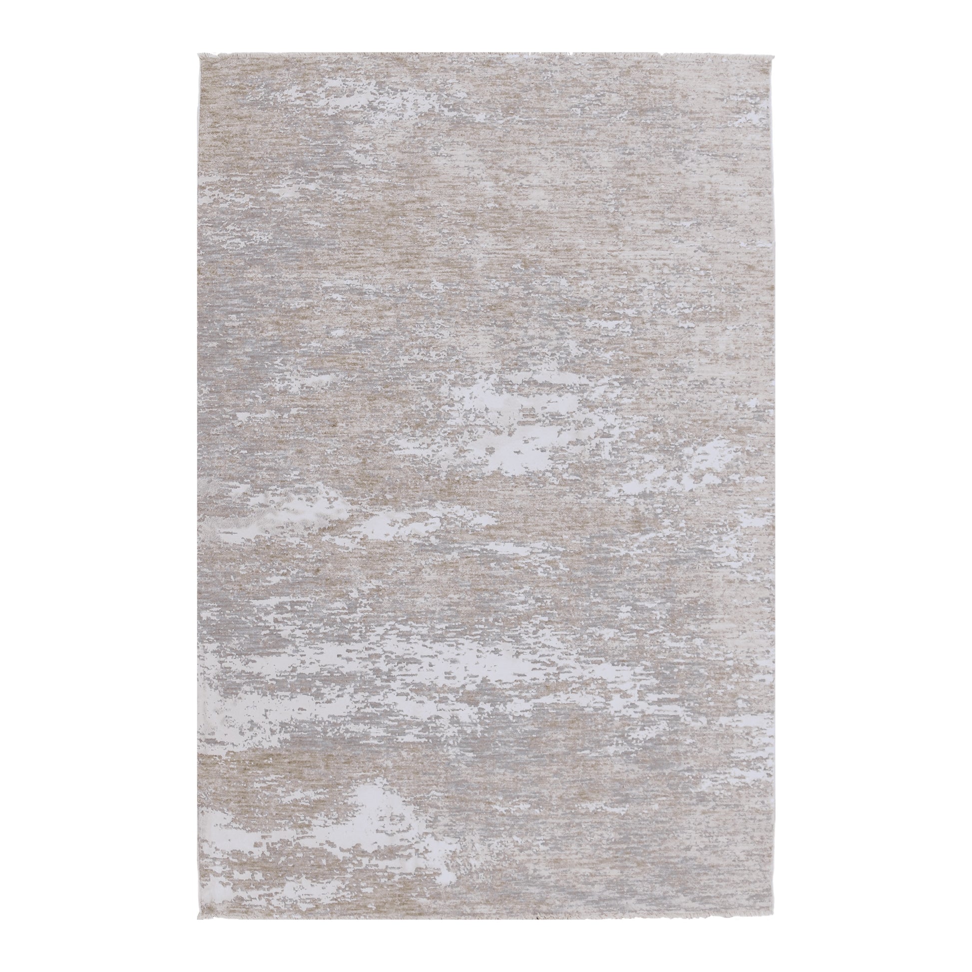 Blake Fringed Area Rug, Beige/Grey/Ivory-DECOROLALA