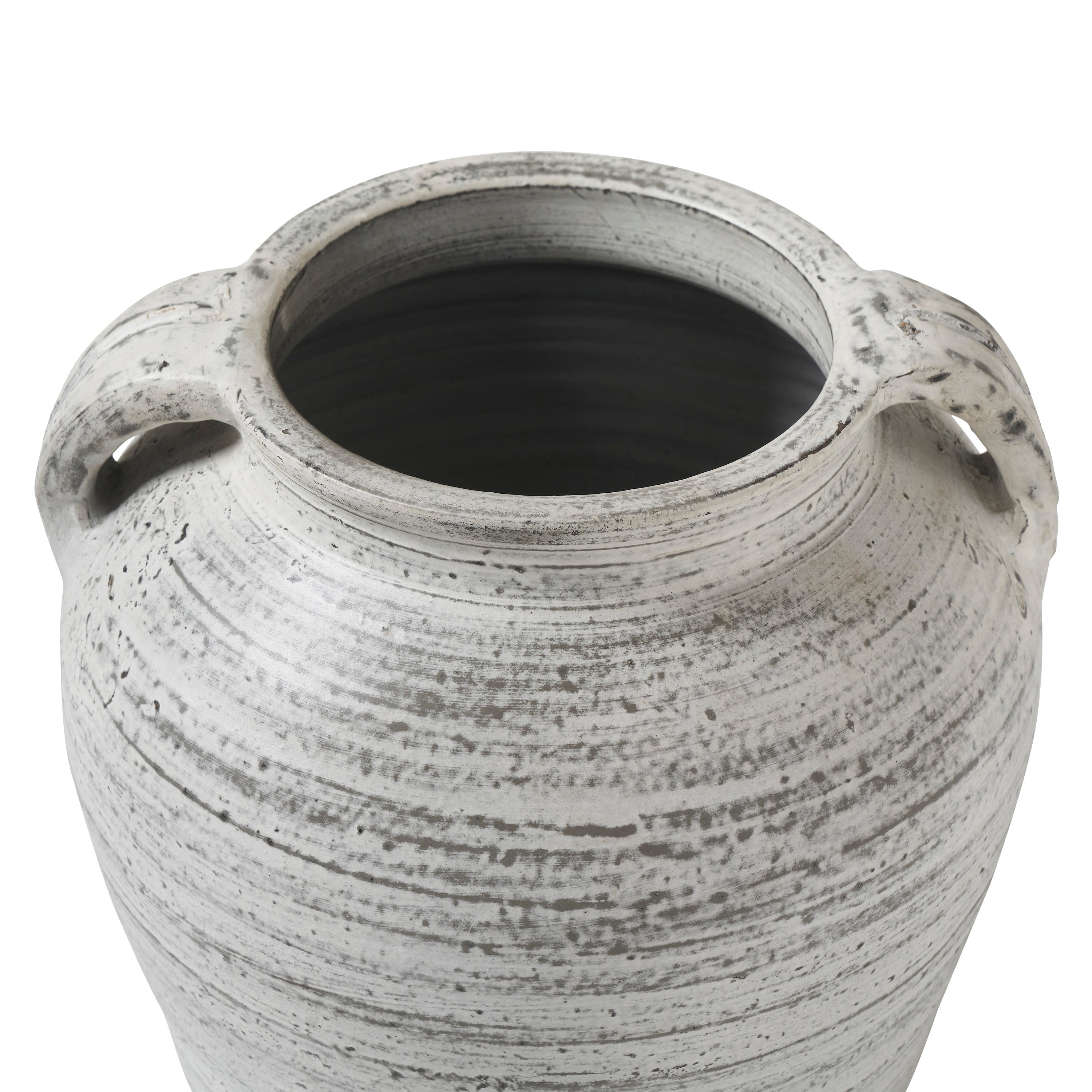 Blanco Indoor Vase, White-Vase-DECOROLALA