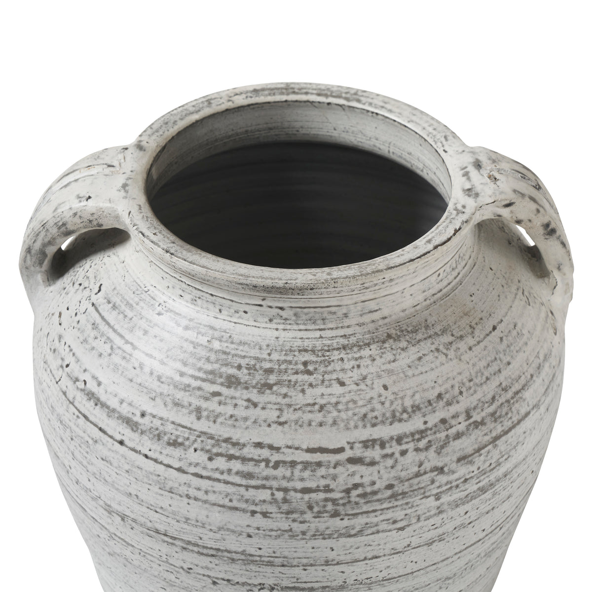 Blanco Indoor Vase, White-Vases-DECOROLALA