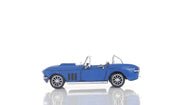 Blue Corvette Stingray Sculpture-Sculptures-DECOROLALA