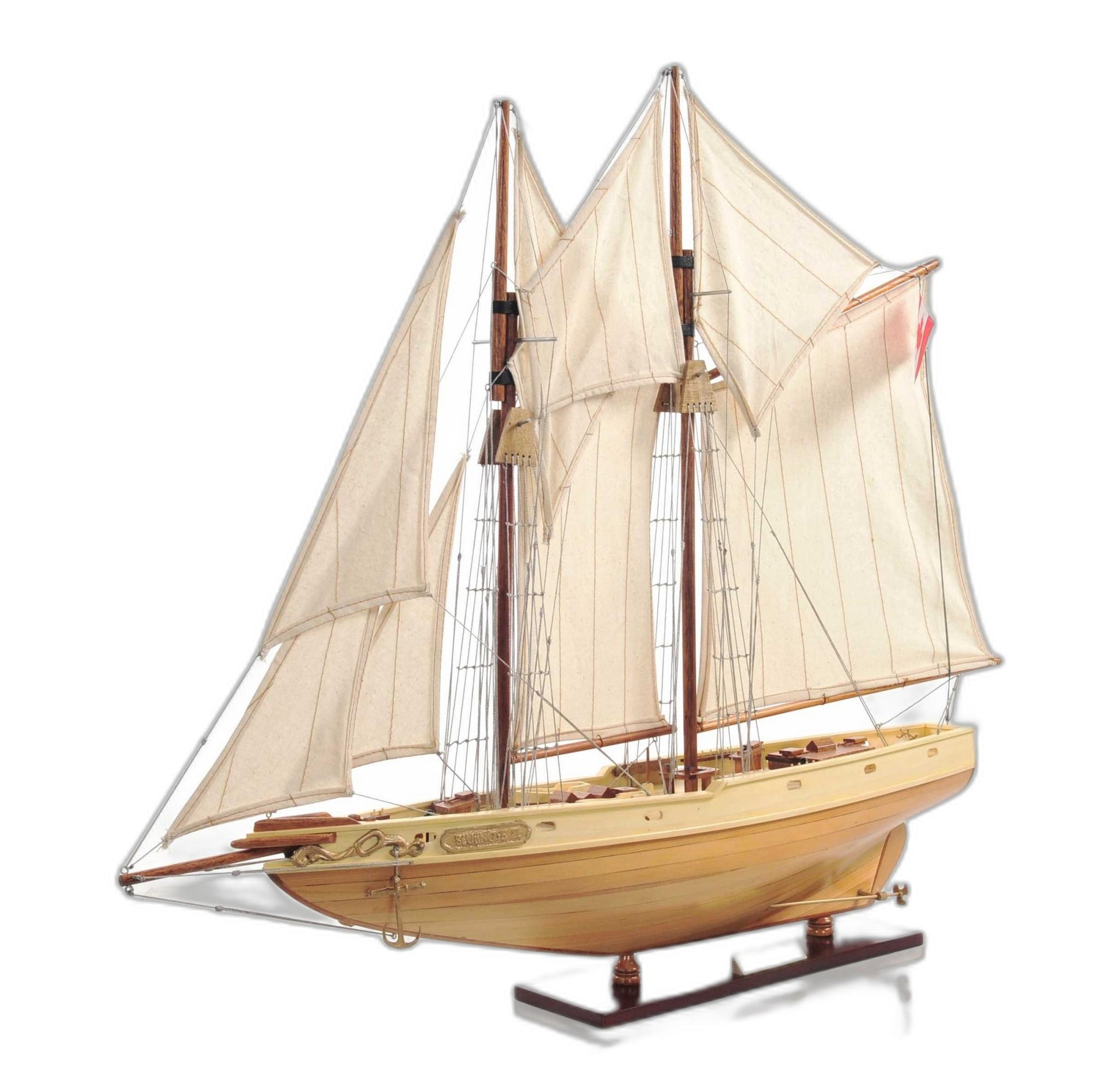 Bluenose Model In Light Brown Finish-Sculptures-DECOROLALA