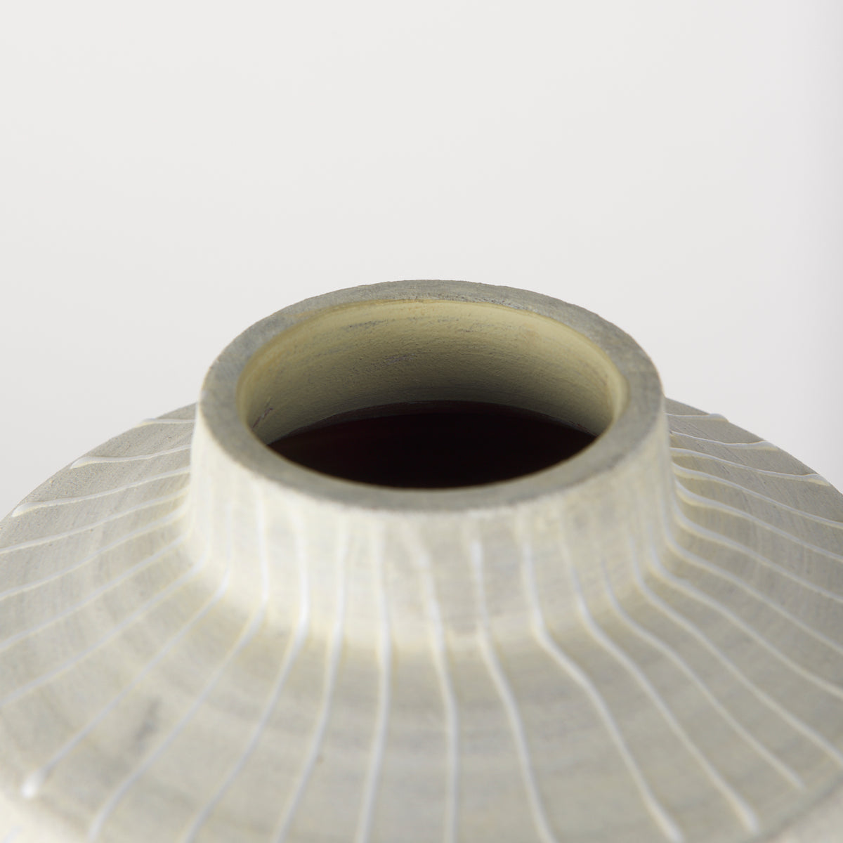 Blume 16.5H Off-White w/ Gray Textured Vase-Vase-DECOROLALA