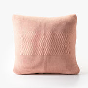 Blush Knit Decorative Pillow-Decorative Cushions-DECOROLALA