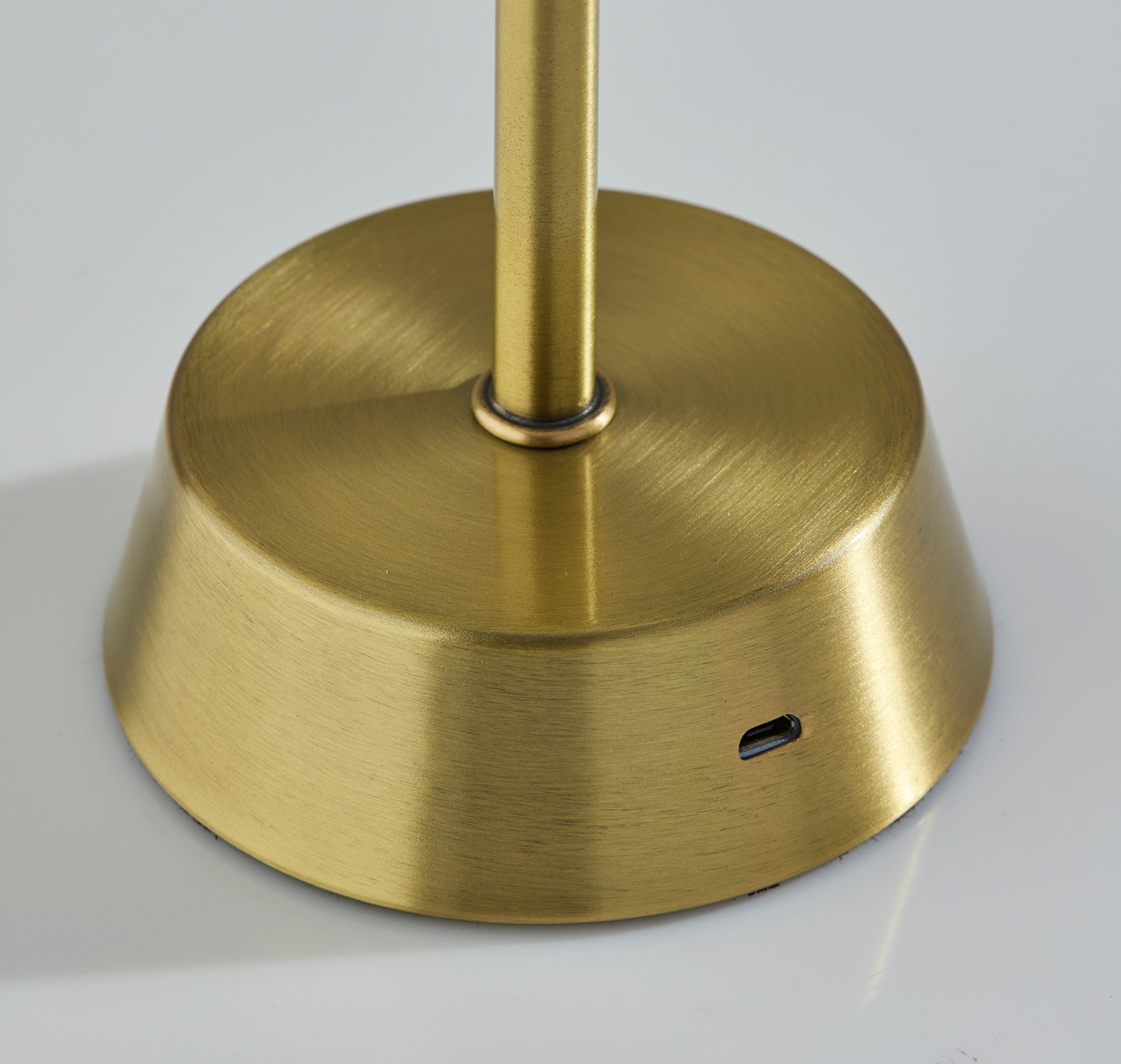 Bobby Cordless LED Table Lamp - Brass 14"-Lighting-DECOROLALA