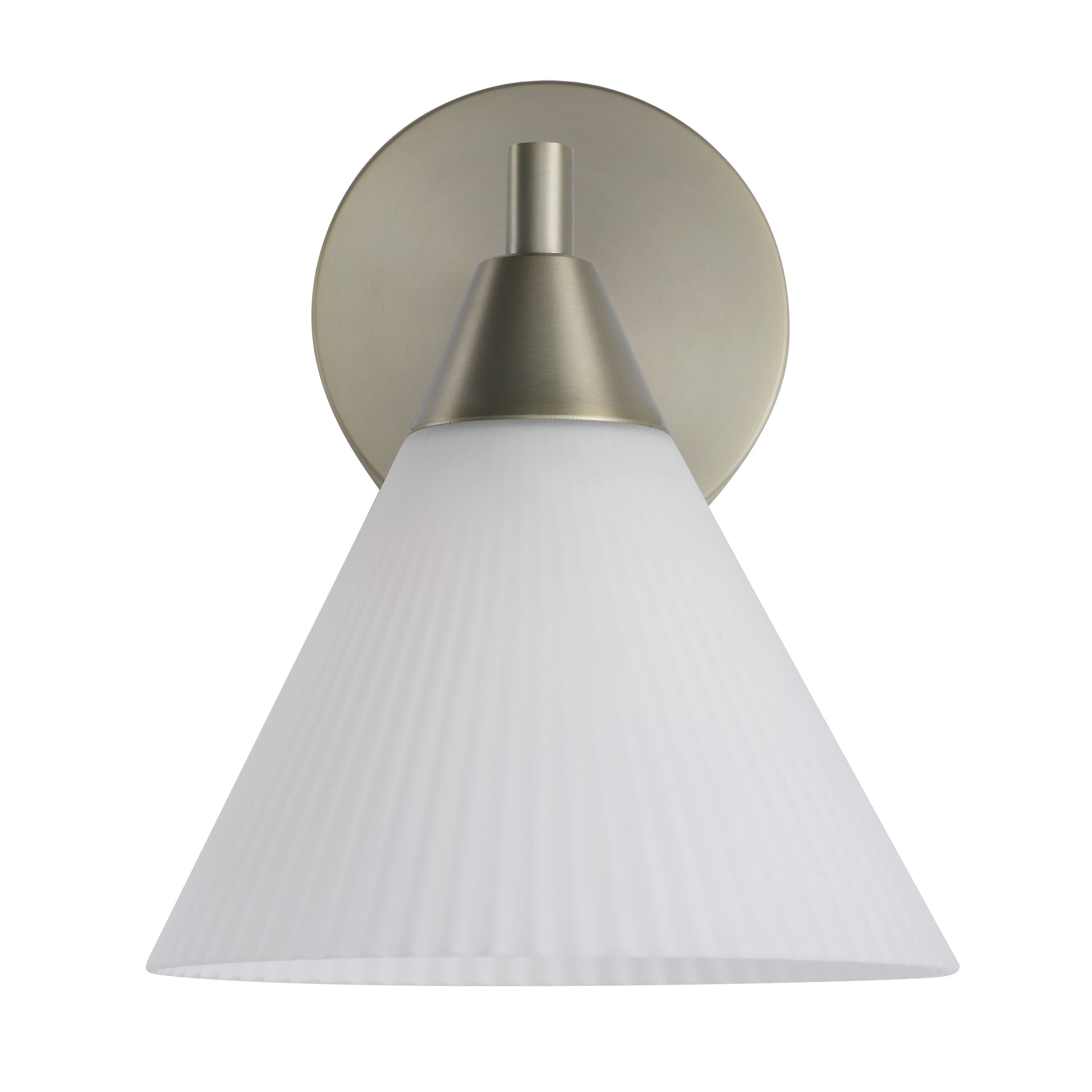 Bocca 9.25" Wall Sconce, Champagne Plated-Wall Sconce-DECOROLALA