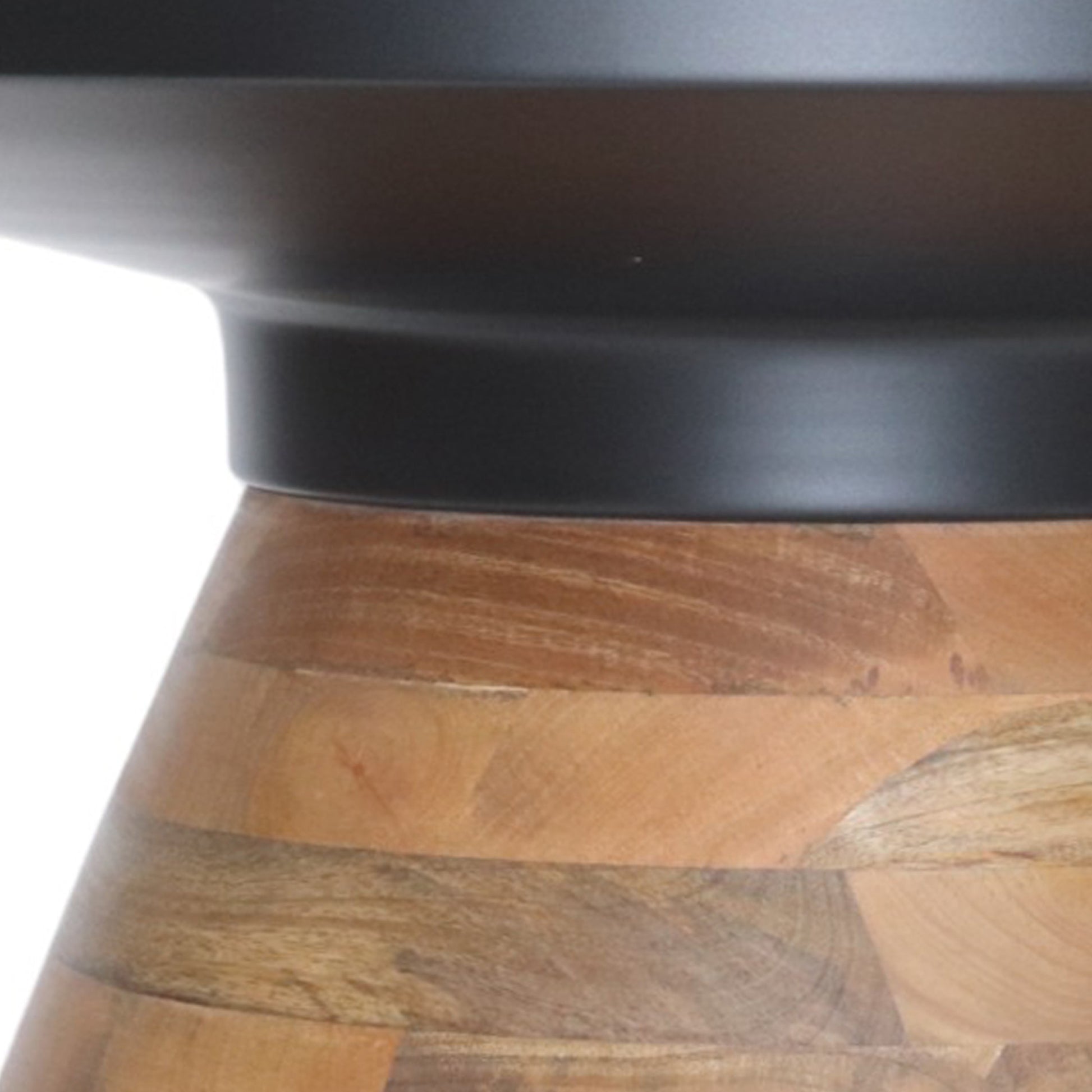 Boden 2-Piece Coffee Table Set - Black Mango Wood & Iron-DECOROLALA