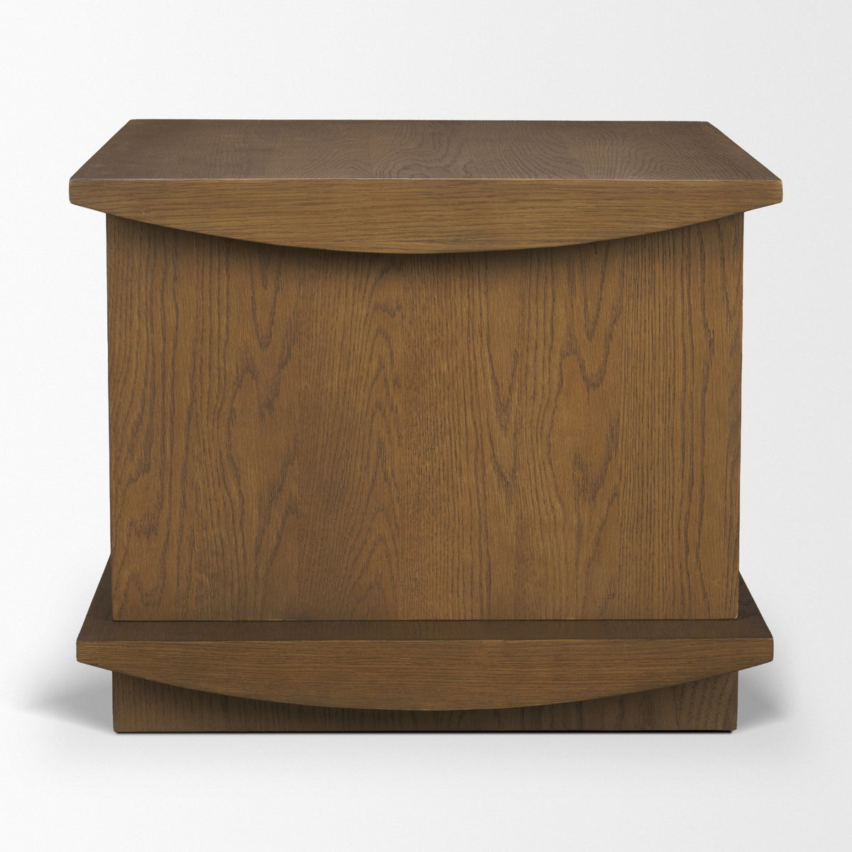 Boden Wood Side Table w/ Open Shelves-Accent Tables-DECOROLALA