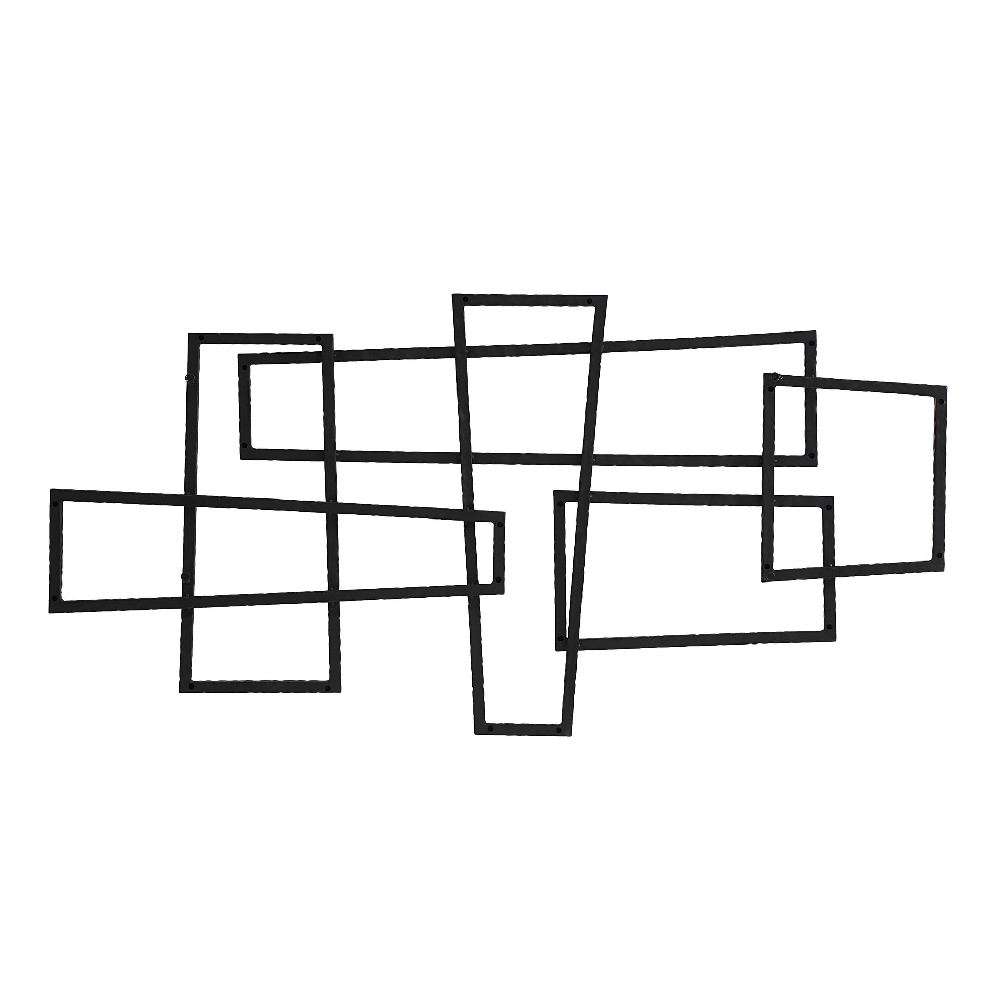 Bodkin 60" Wide Wall Decor, Black-Wall Art-DECOROLALA