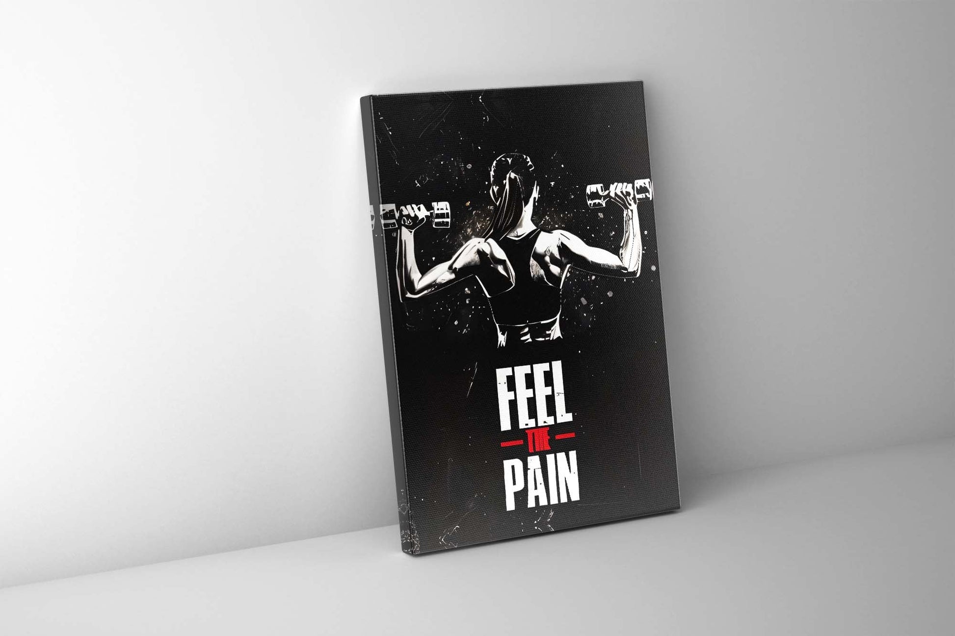 Bodybuilding Inspiration III Fine Art Canvas-Canvas Print-DECOROLALA