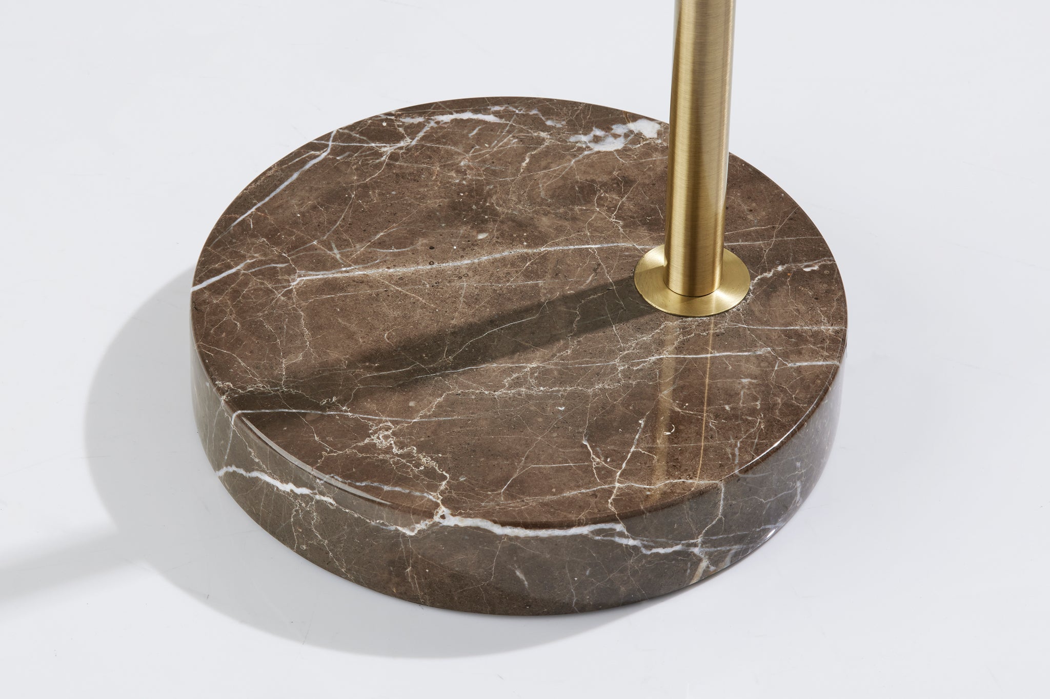 Bolton LED Arc Lamp - 71.5" Smart Touch Brass-Lighting-DECOROLALA