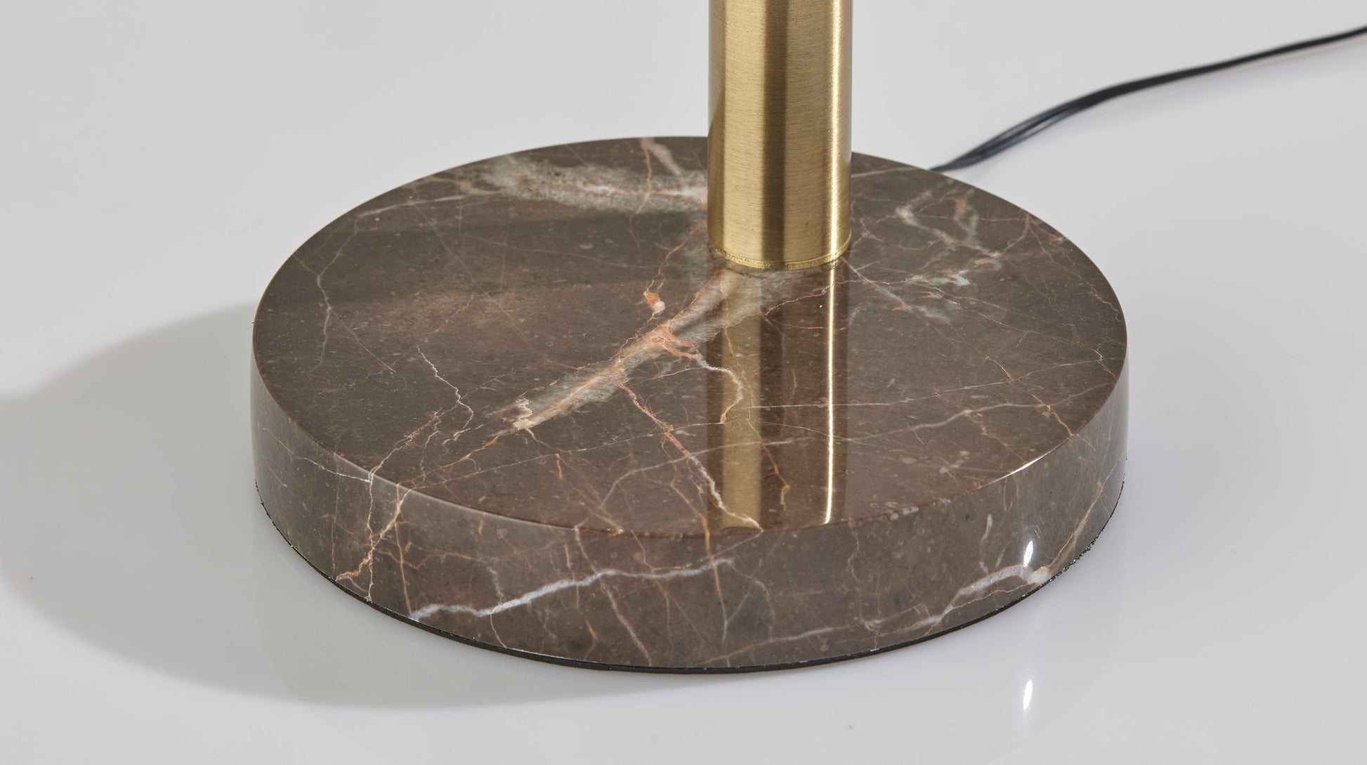 Bolton LED Desk Lamp - Touch Switch Brass Marble-Lighting-DECOROLALA