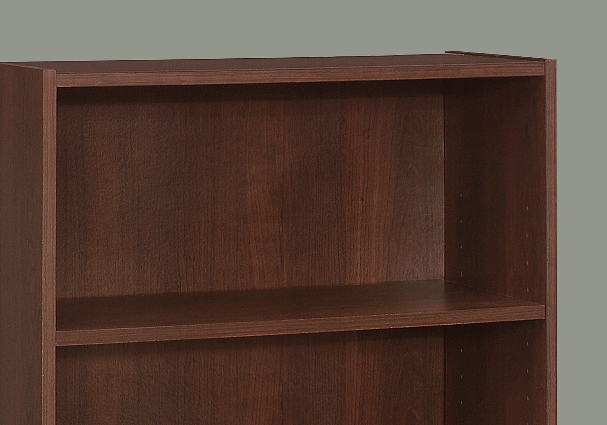 Bookcase - 36"H Cherry 3 Shelves-Computer Desk-DECOROLALA