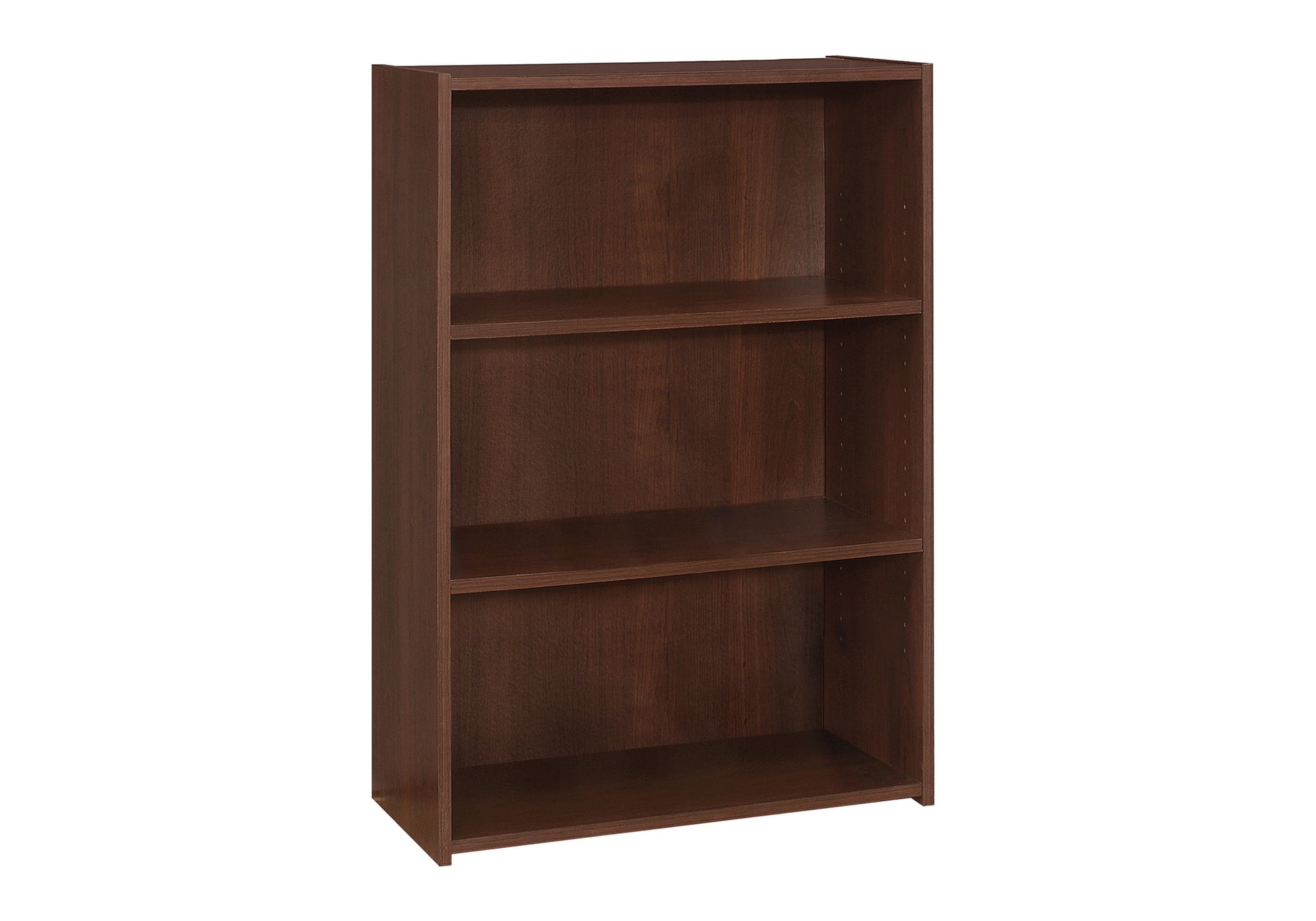 Bookcase - 36"H Cherry 3 Shelves-Computer Desk-DECOROLALA