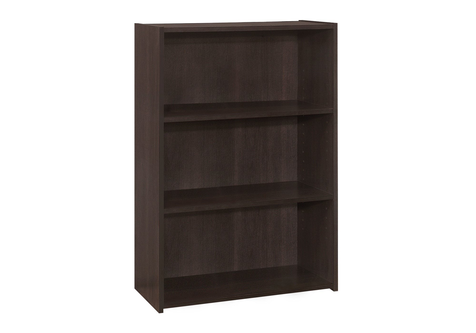 Bookcase - 36"H Cherry 3 Shelves-Computer Desk-DECOROLALA