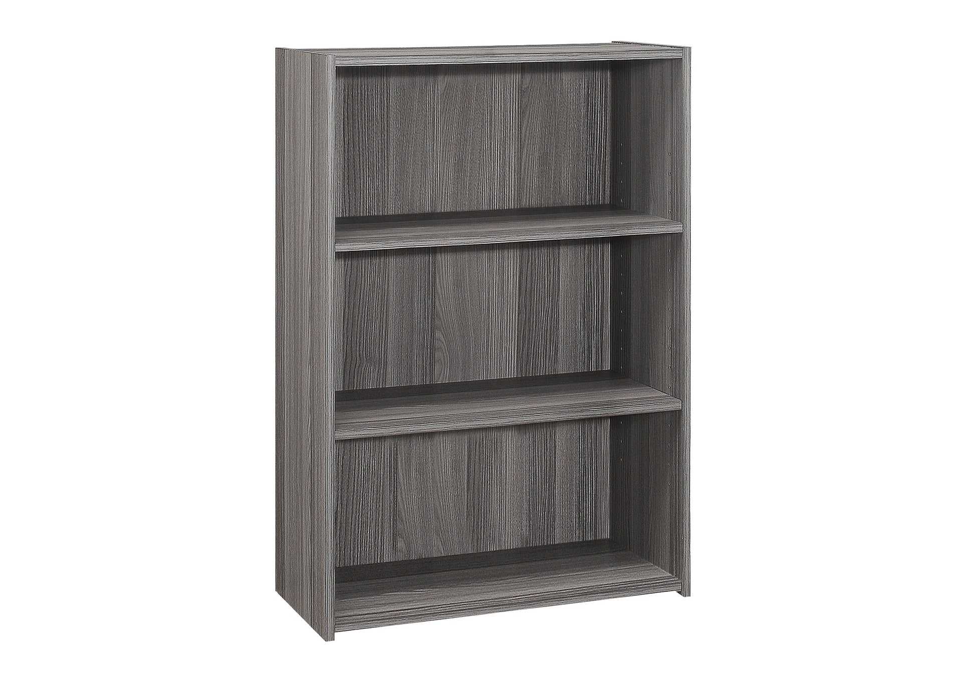 Bookcase - 36"H Cherry 3 Shelves-Computer Desk-DECOROLALA
