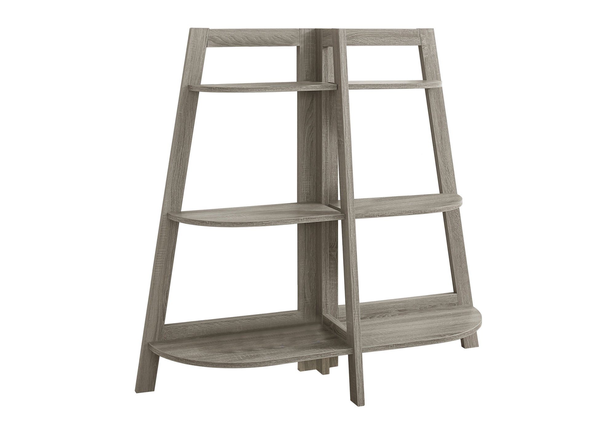 Bookcase 48"H Espresso 6-Shelf Etagere-Bookshelf-DECOROLALA